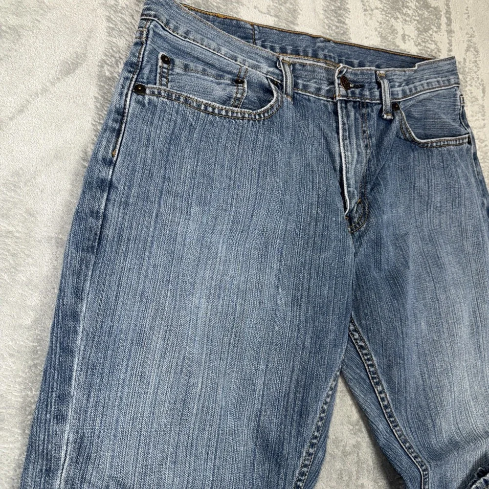 Levi's 559‎ Mens Jeans Size 32 X 30 Blue Denim Cotton 5-Pockets Straight Leg